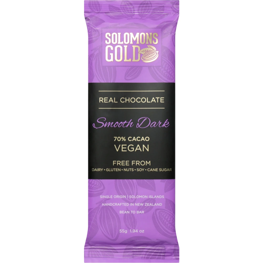 Classic Smooth Dark Chocolate Bar 70% 55g /12