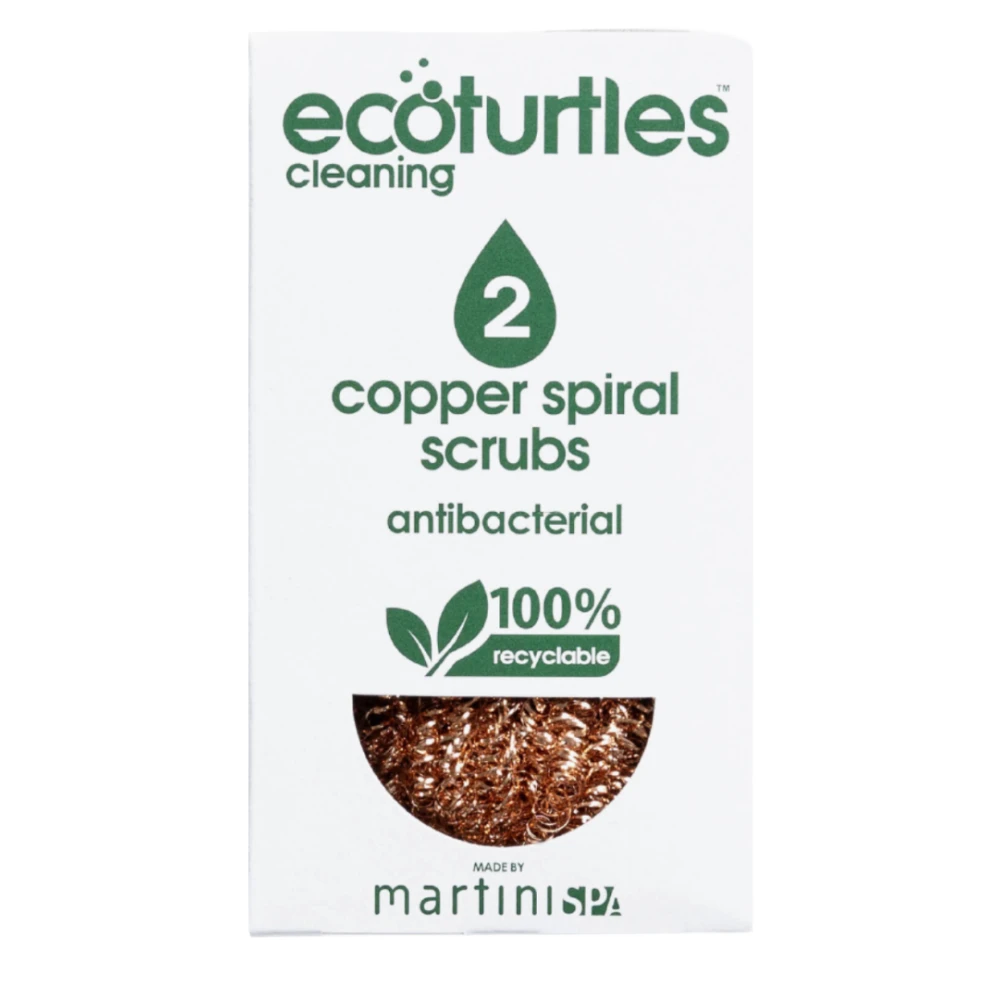 Antibacterial Copper Spirals 2PK /12