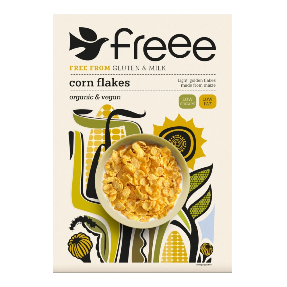 DF Org Corn Flakes 325g/5