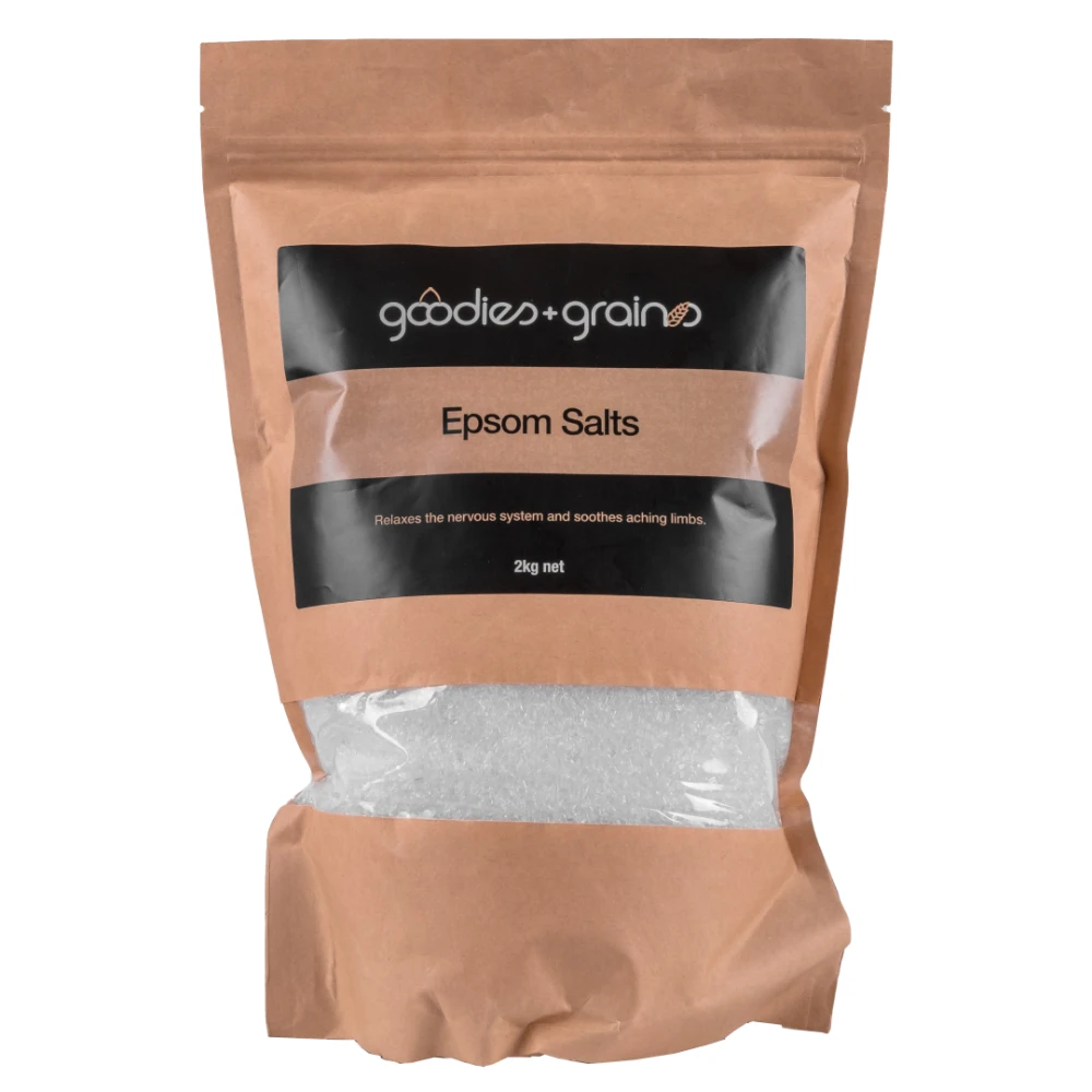 Large Epsom Salts 2kg /4