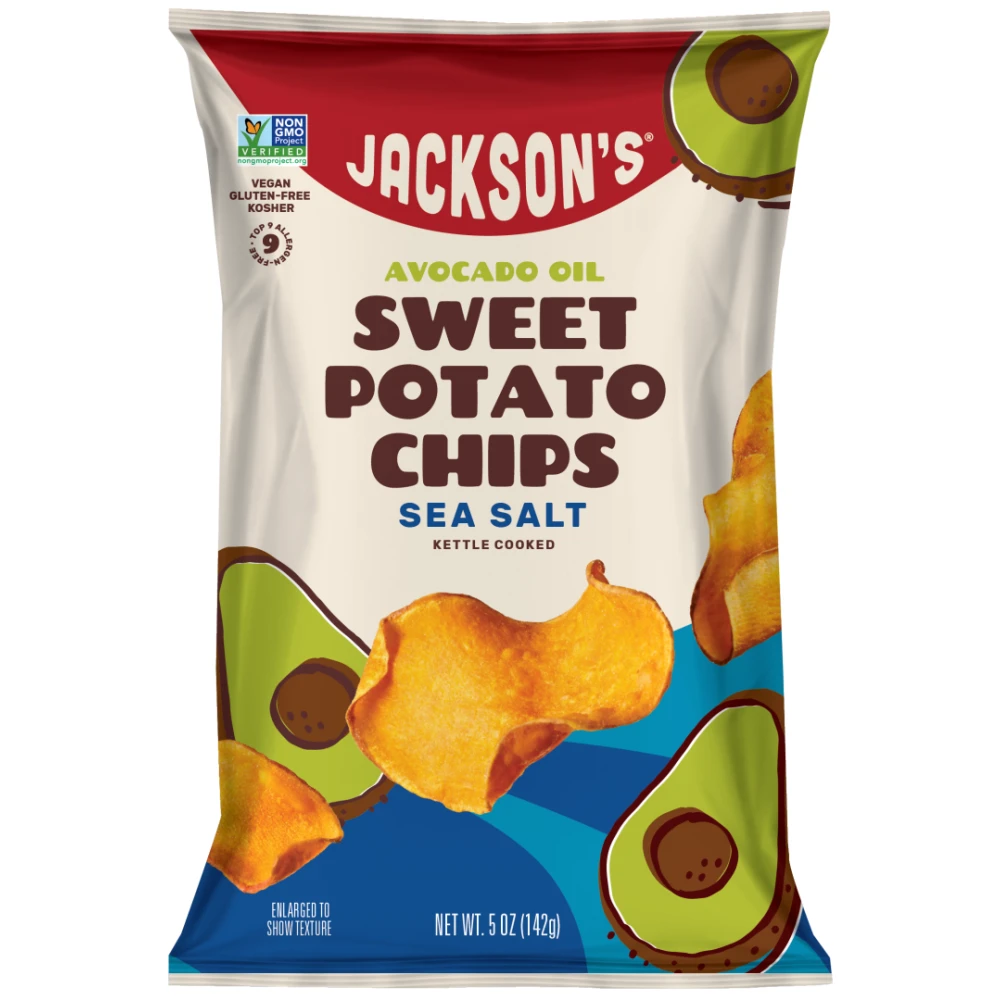 Avocado Oil Sea Salt Sweet Potato Chips 142g /12