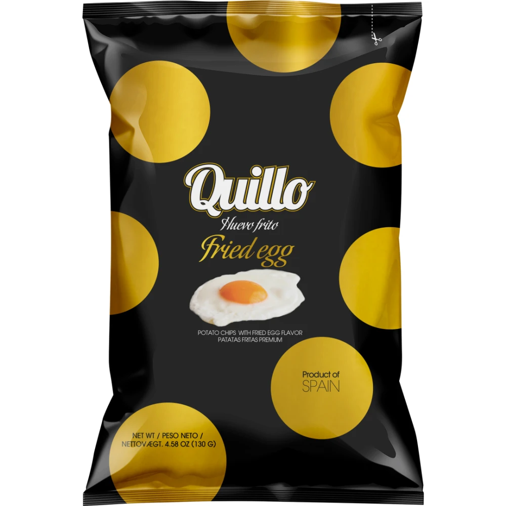Fried Egg Potato Chips 130g /8