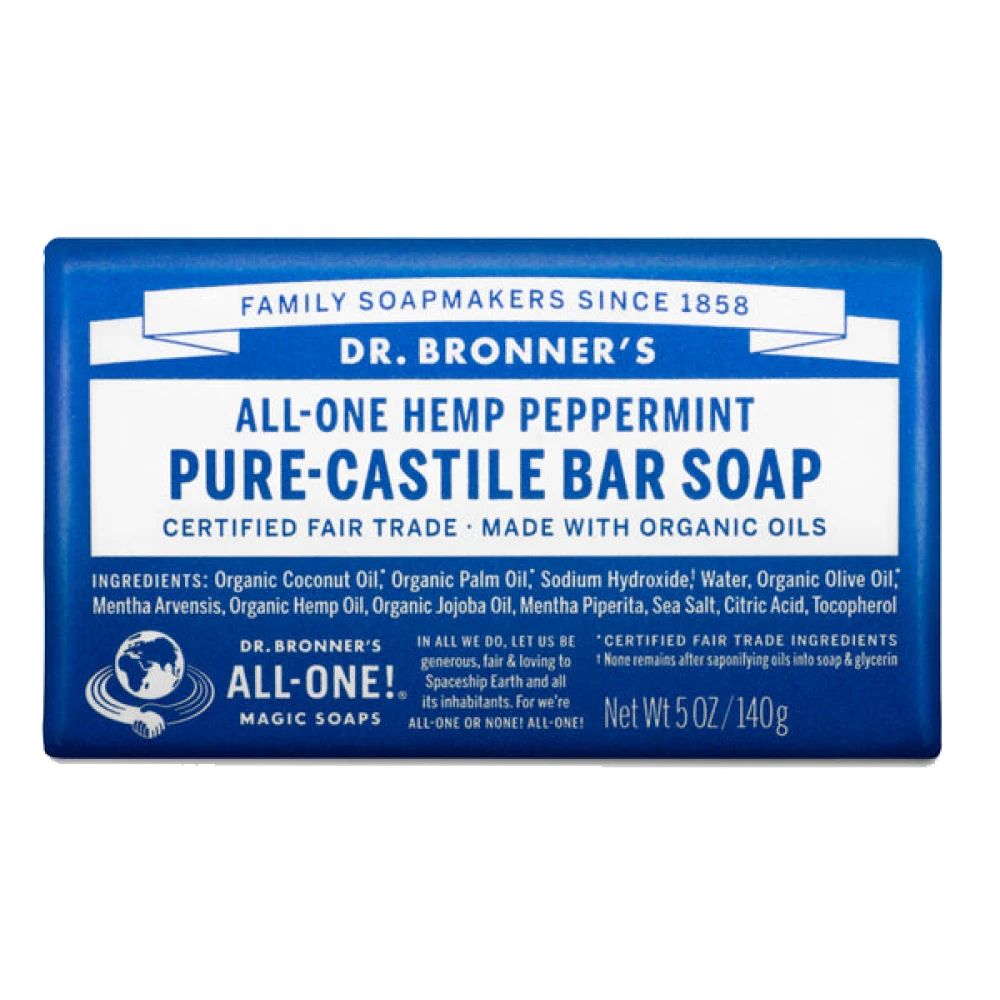 Bar Soap Peppermint 140g /12