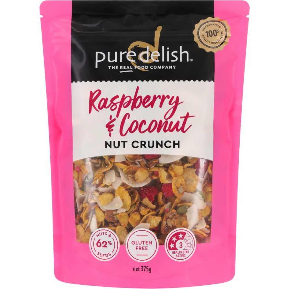 Raspberry Coconut Nut Crunch 375g /12