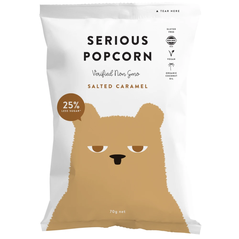 SP NEW Popcorn Caramel 70g/12