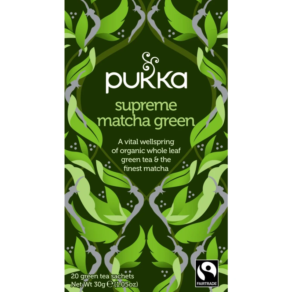 Supreme Matcha Green 20xTeabags 20 bags p/u /4