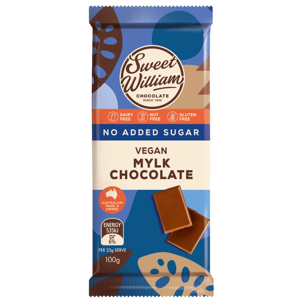 No Added Sugar Mylk Chocolate 100g /12
