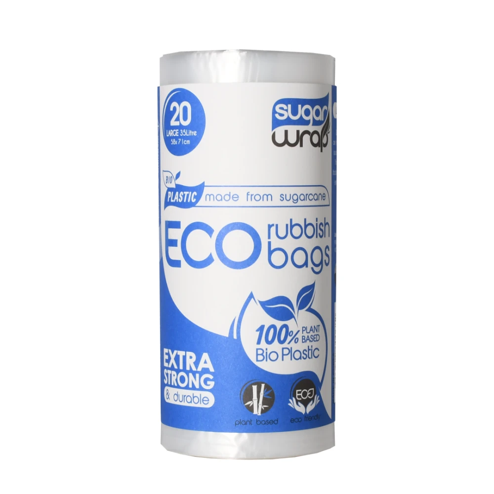 Large 35L Eco Rubbish Bags 20 bags /9