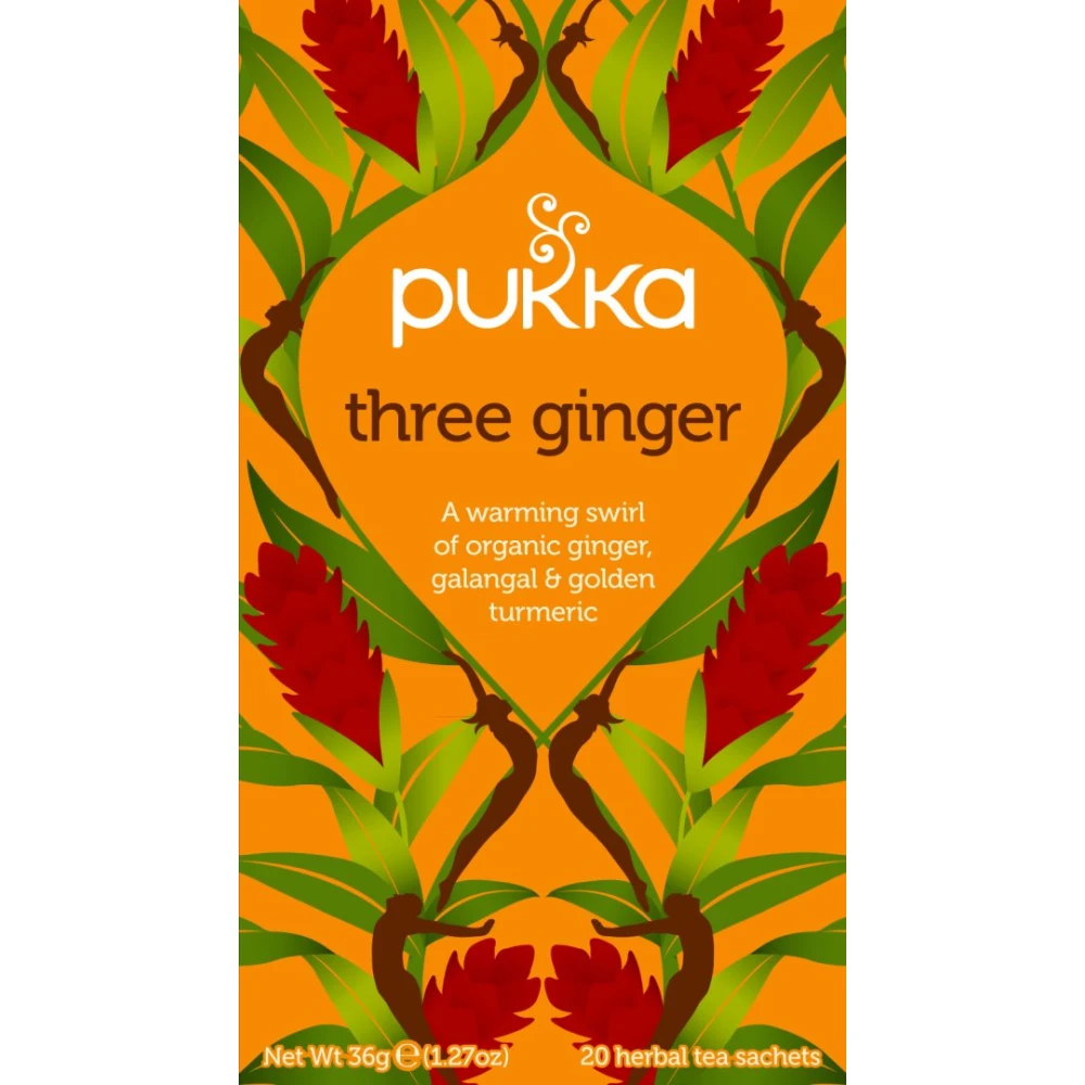 Three Ginger 20xTeabags 20 bags p/u /4