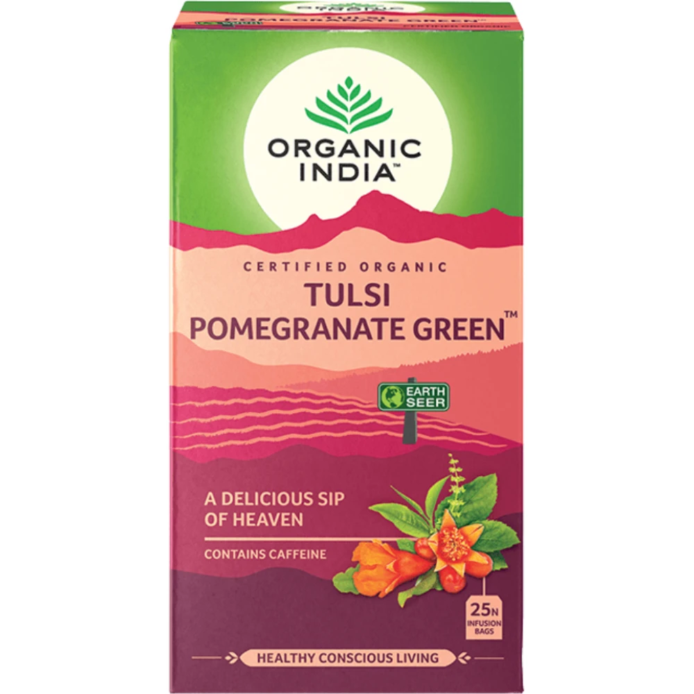 Tulsi Pomegranate Green Tea 25xTeabags 50g /5