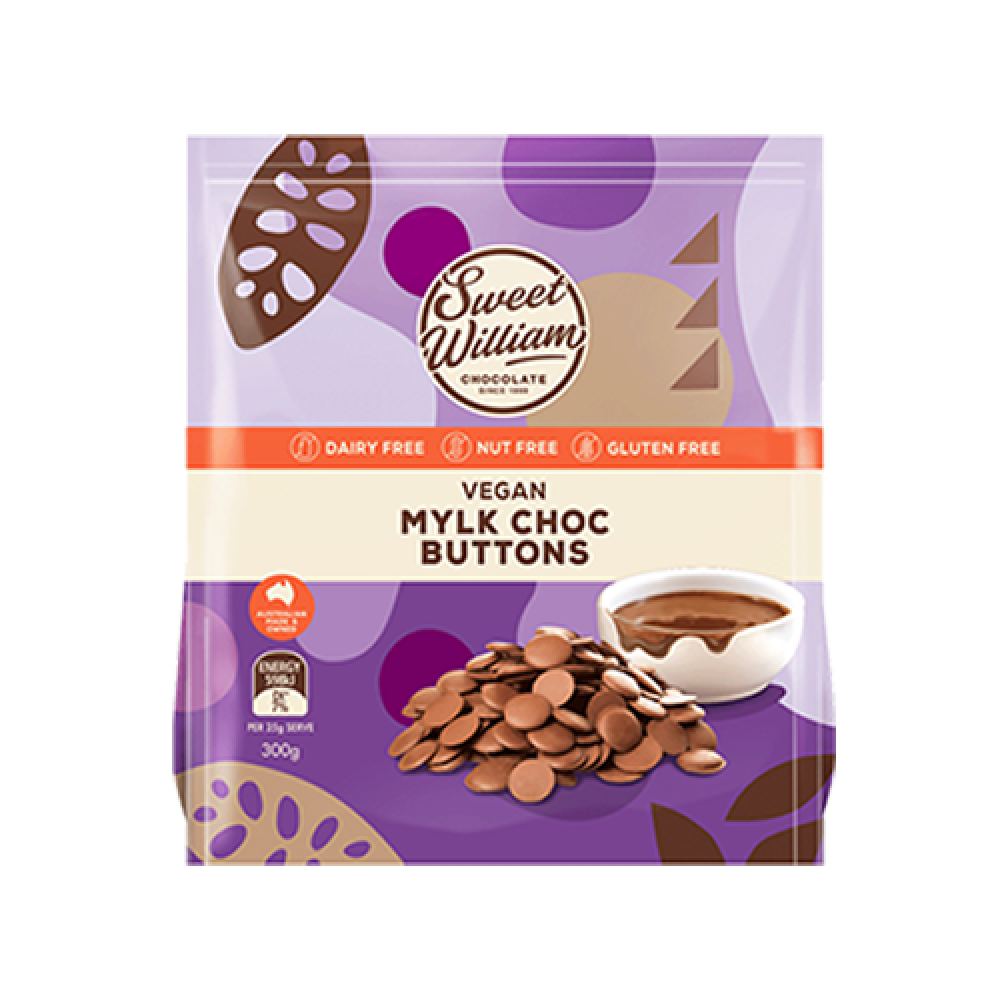 300g Mylk Choc Buttons 5 Pks