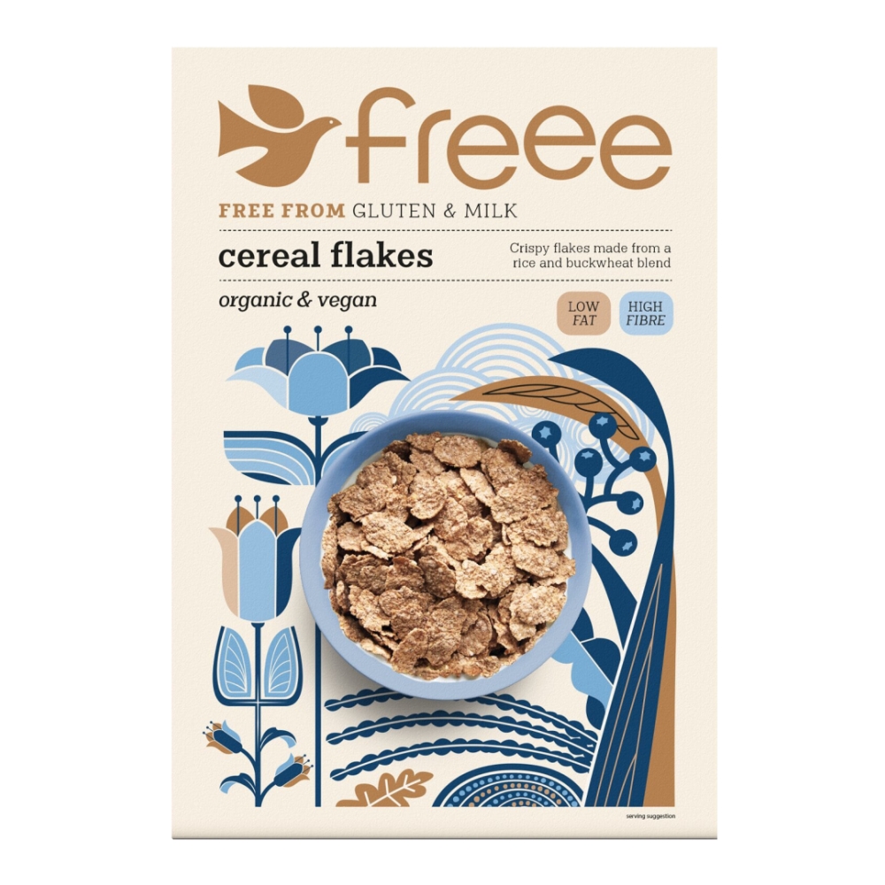 DF Org Cereal Flakes GF 375g/5