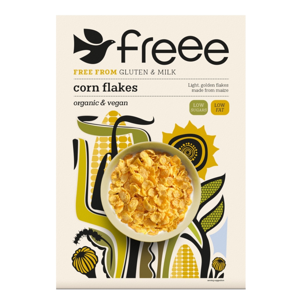DF Org Corn Flakes 325g/5