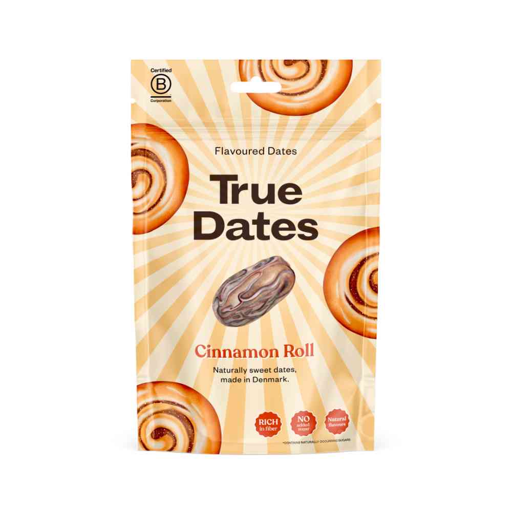 True Dates Cinnamon Roll 100g/12