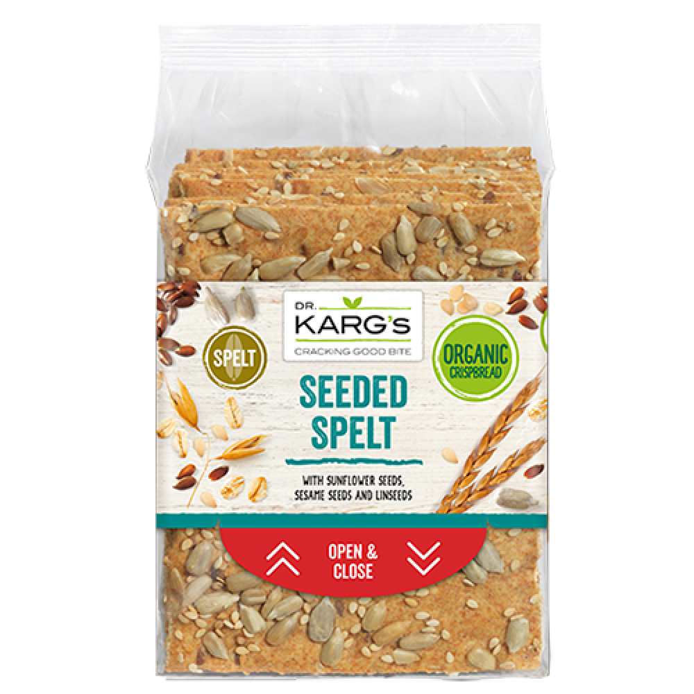 CrispbreadSeeded Spelt 200g/12