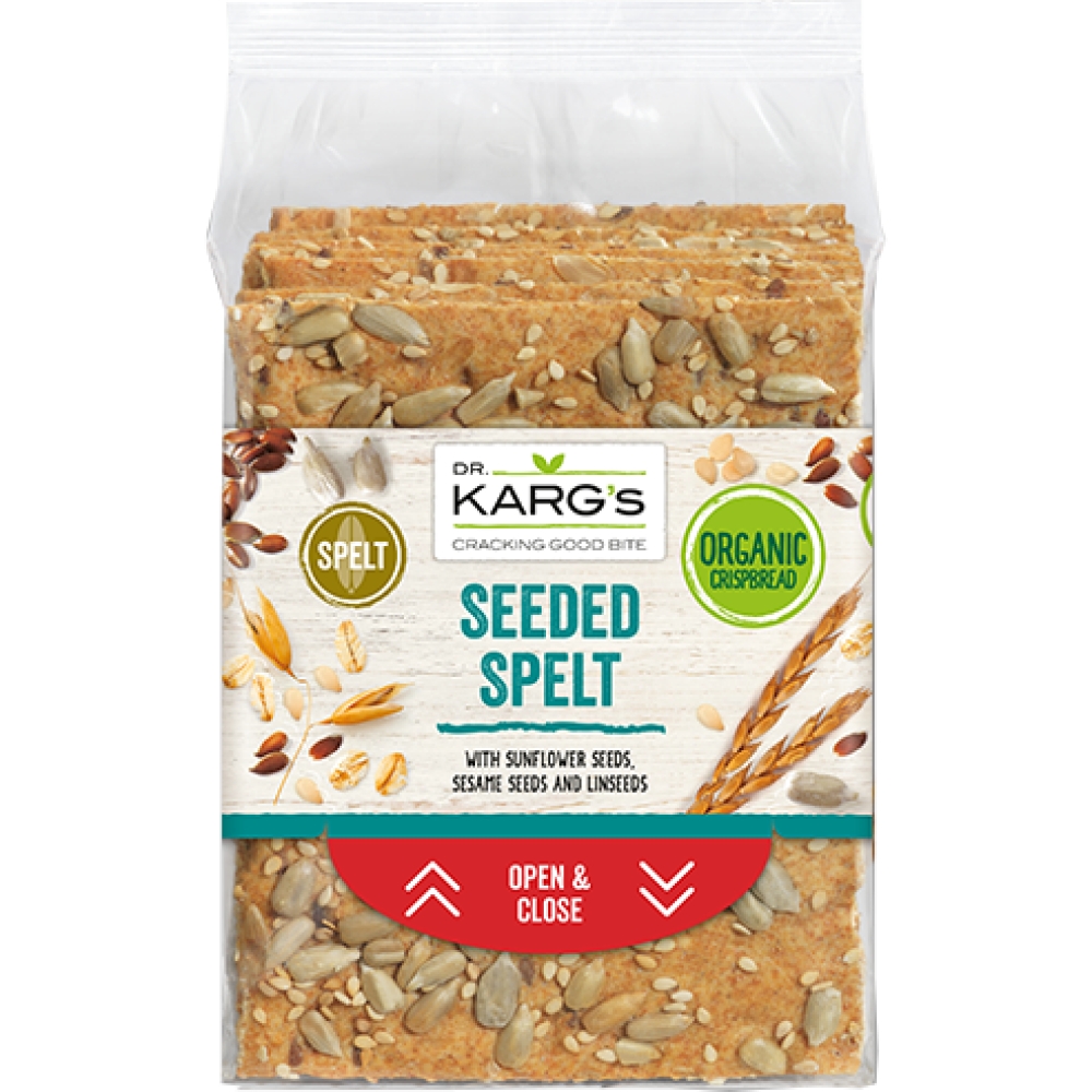 CrispbreadSeeded Spelt 200g/12