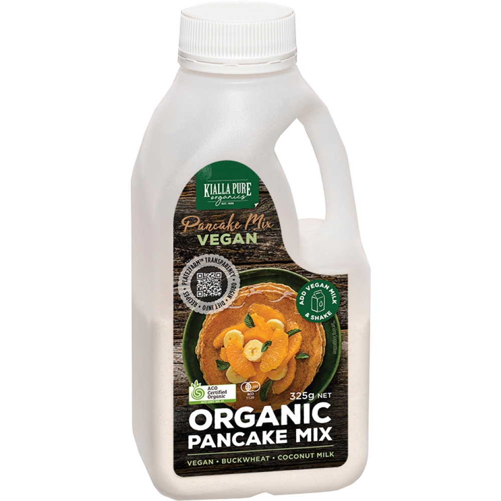 KFVeganPancakeMixVanila 325g/6