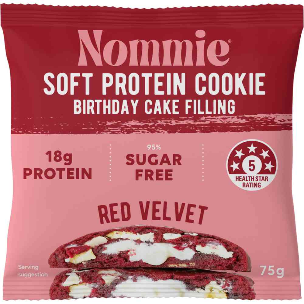 Protein Cookie Red Velvet 75g /10