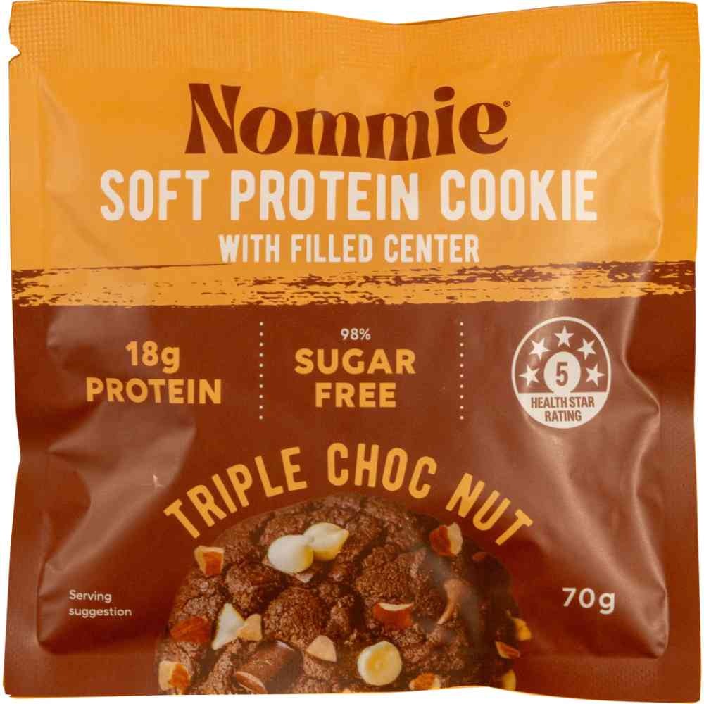 Triple Choc Chip Protein Cookie 70g/10