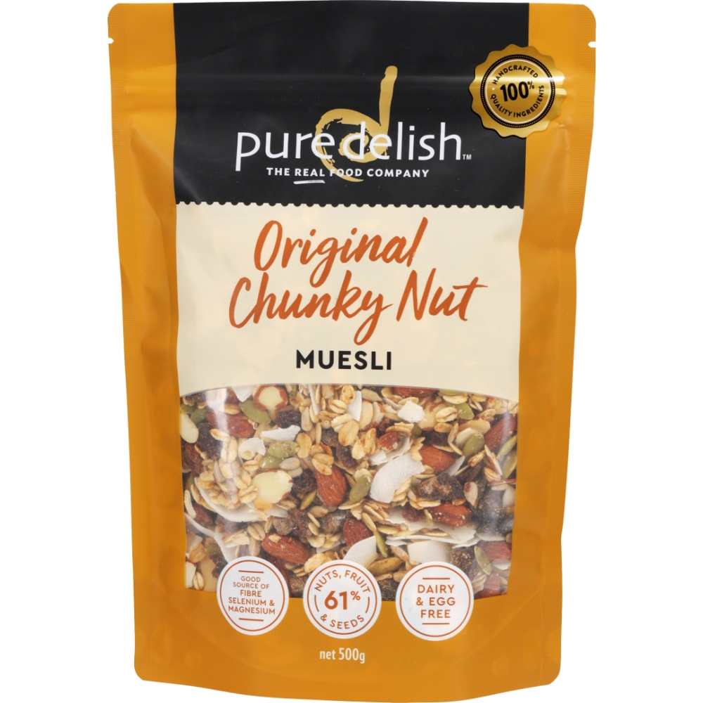 PD OrigChunkyNutMuesli 500g/12