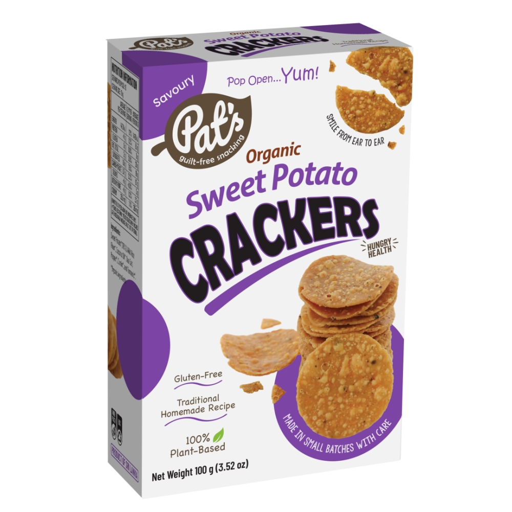 PO SweetPotatoCrackers 100g/12