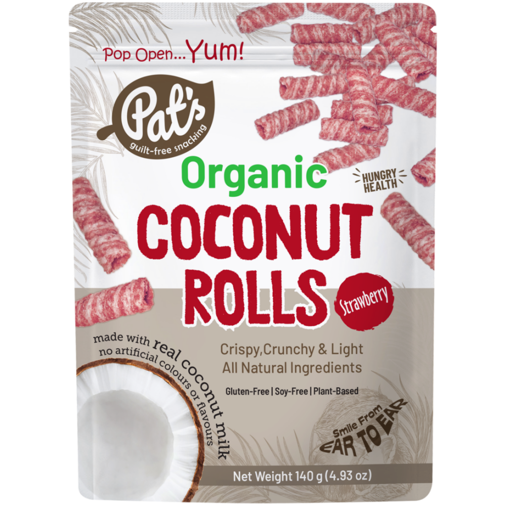 PO Coco Rolls - STRAWB 140g/12