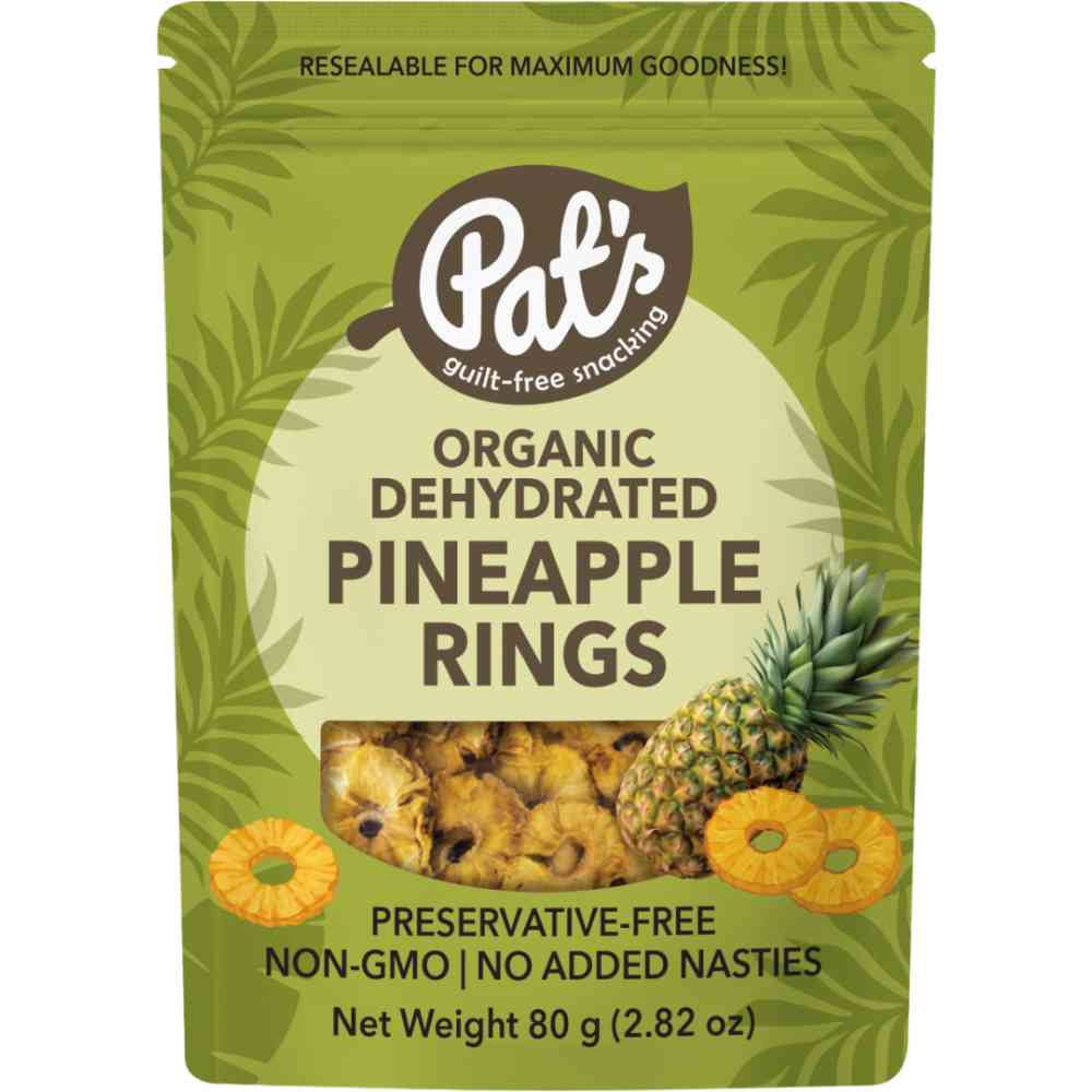 Dehydrated Pineapple Rings 80g/12