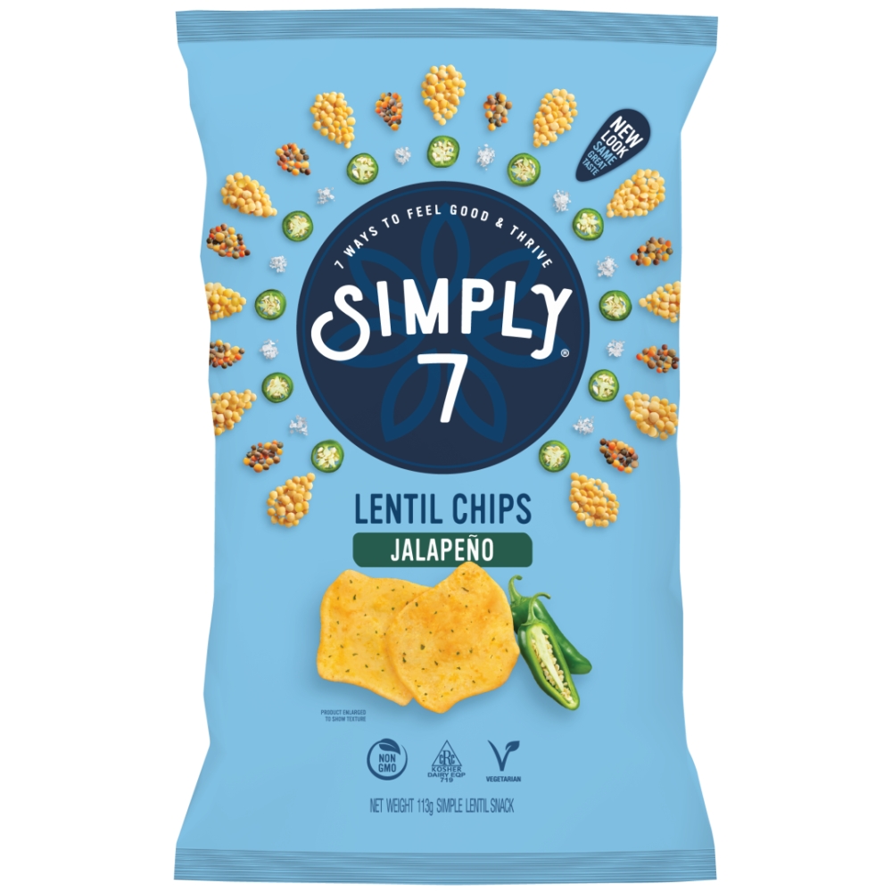 SS JALAPENO LentilChips113g/12