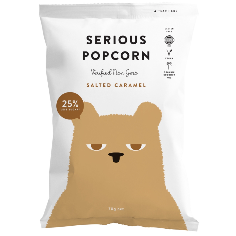 SP NEW Popcorn Caramel 70g/12