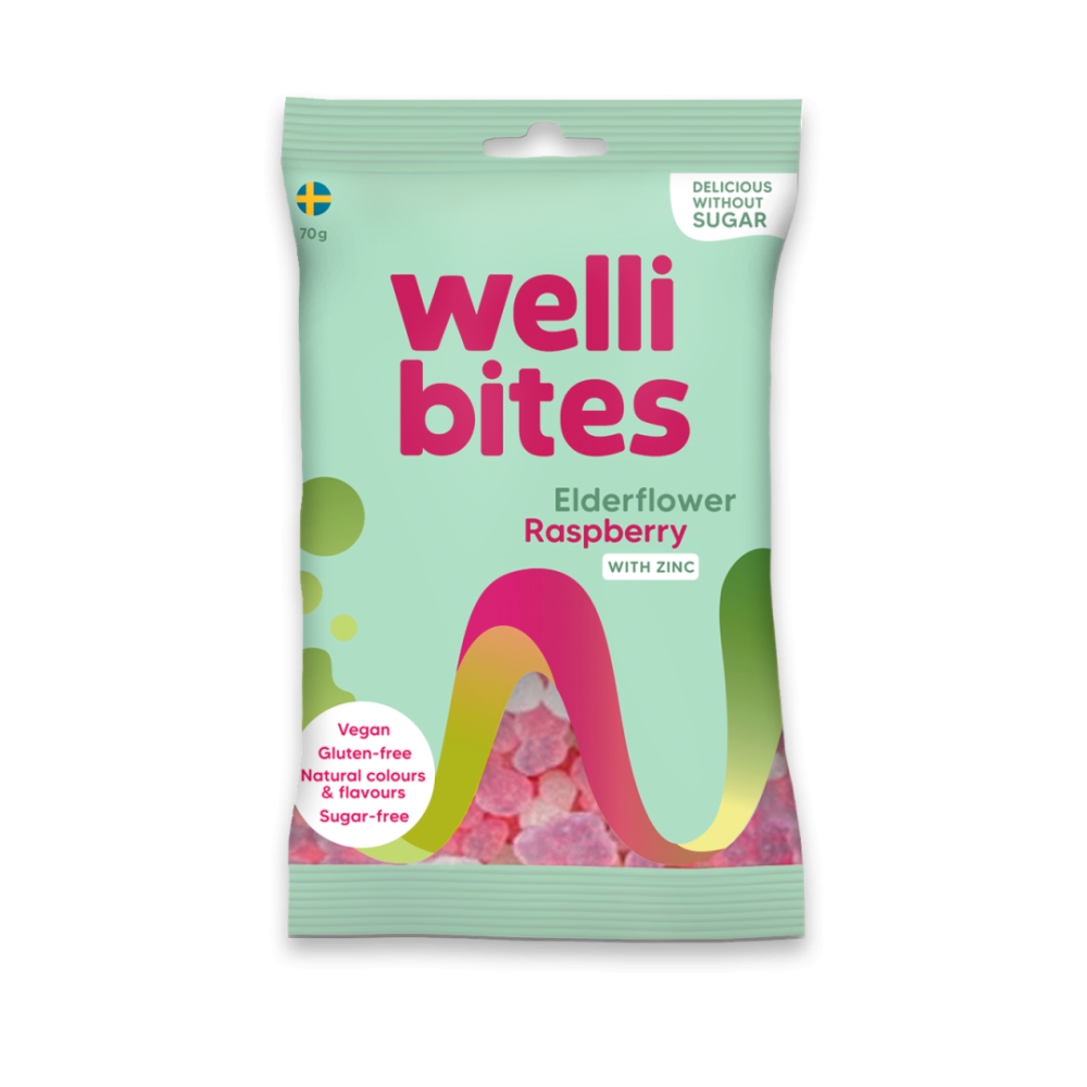 Elderflower Raspberry Gummies 70g /24