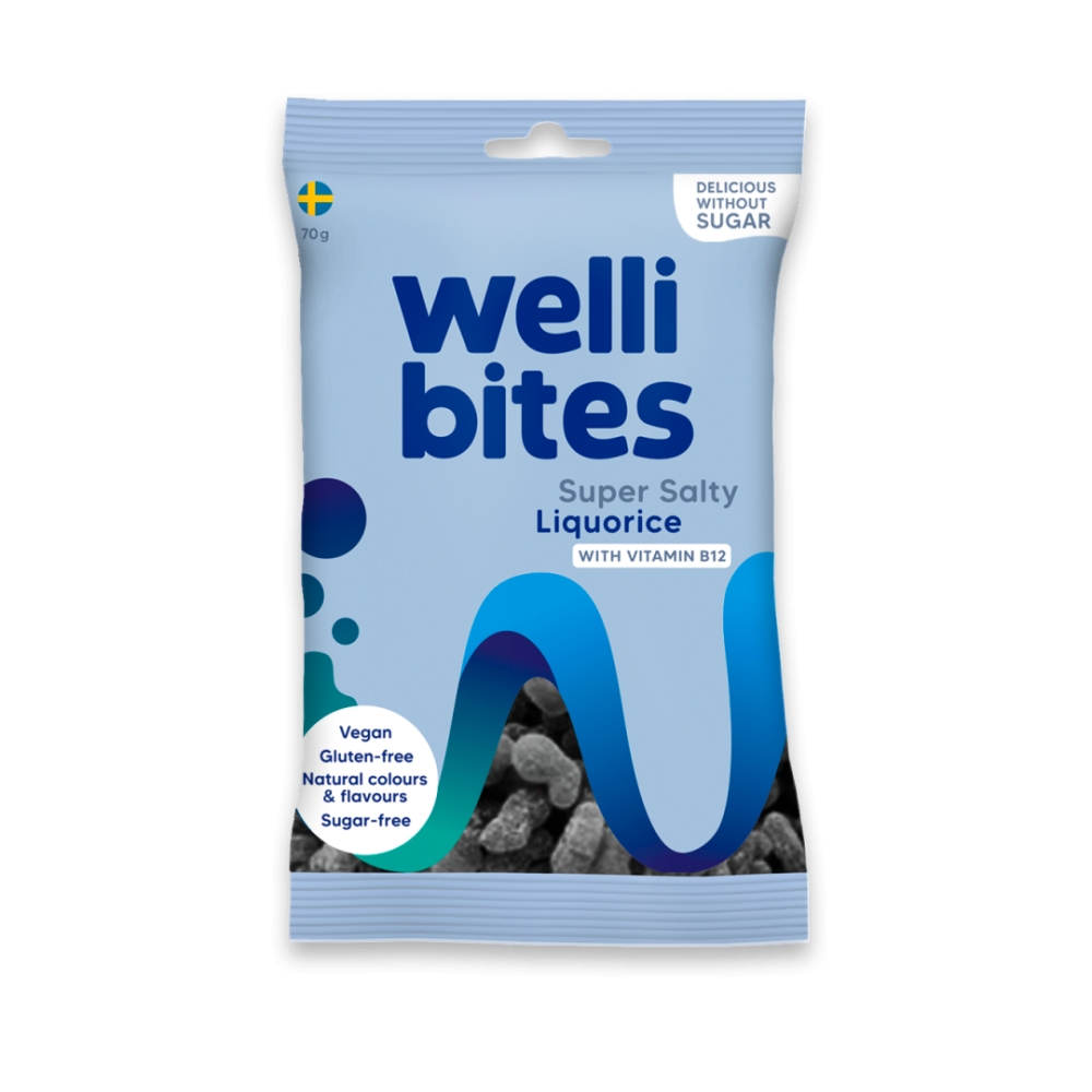 WB Extra Salty Licorice 70g/24